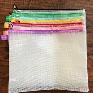 Simon Says Stamp zippered storage bags in multiple colors, card making, crafts